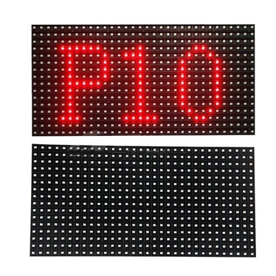 خرید P10 صفحه نمایش مدولار LED یک رنگ داخلی 10 میلی متر online manufacture
