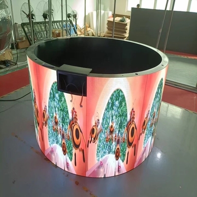 خرید P2mm Flex LED دیوار ویدئویی شکل درختان در حال شکوفایی برای اتاق نمایشگاه online manufacture