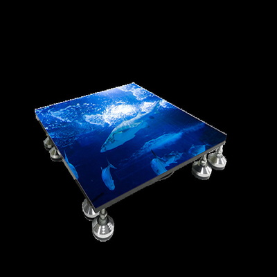 خرید کف رقص صفحه نمایش LED تمام رنگی صفحه نمایش ارتفاعی Refresh 3D حساس online manufacture