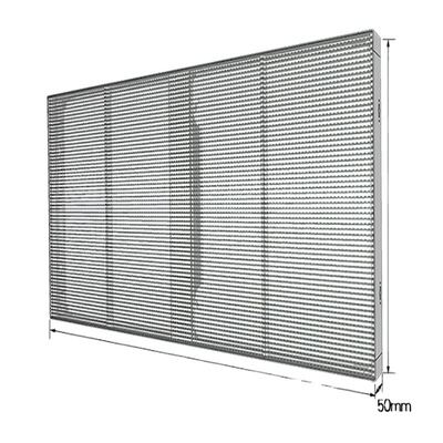 خرید صفحه نمایش شیشه ای شفاف LED در داخل online manufacture