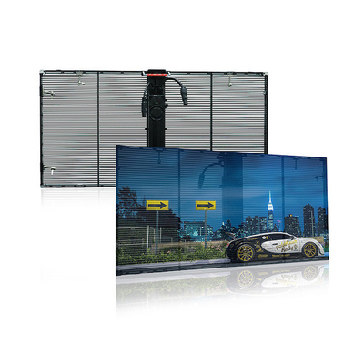 خرید 1000x1000mm درب شفاف صفحه نمایش LED خارج از پرده DIP346 online manufacture