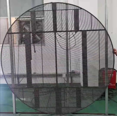 خرید P3.97mm پنجره شفاف دیواری ویدئویی LED online manufacture