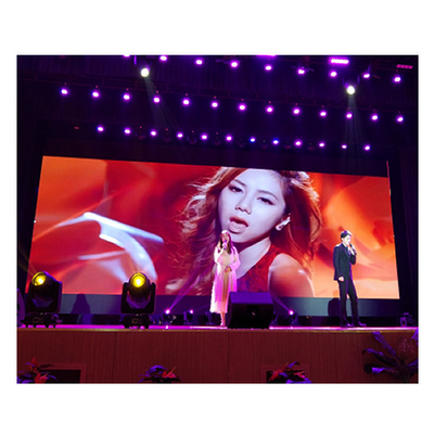 خرید صفحه نمایش تمام رنگی LED Backdrop Screen HD تبلیغات داخلی P3.91 online manufacture
