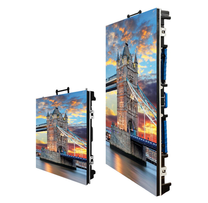 خرید 3.91mm/4.81mm/5.95mm اجاره کابینت صفحه نمایش LED با زاویه 140°/140° online manufacture