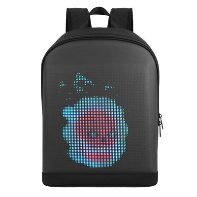 خرید کوله پشتی صفحه نمایش LED تبلیغاتی پویا 25cmx25cm online manufacture