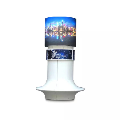 خرید HD P2.5mm صفحه نمایش انعطاف پذیر ال ای دی سیلندر نرم مکعب منحنی تجاری online manufacture