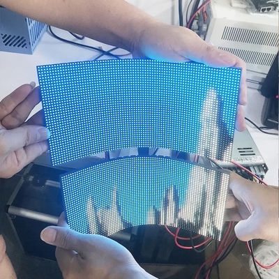 خرید P3mm Ball Flexible LED Display Screen شکل منحنی تبلیغات online manufacture