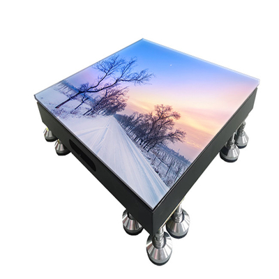 خرید نمایشگر صفحه نمایش LED فروشگاهی پانل نمایشگر صفحه نمایش DJ Booth Club 3D P3.91mm online manufacture