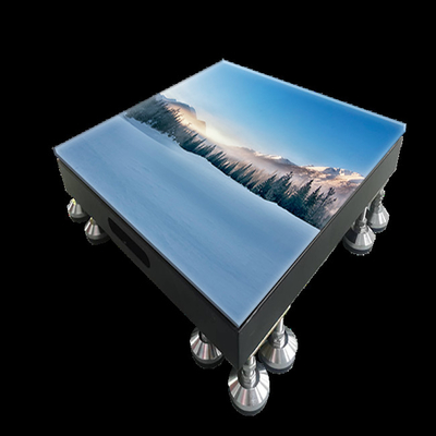 خرید Ip65 رقص 3D ویدیو P4.81 تعاملی رقص کاشی کف صفحه نمایش LED online manufacture
