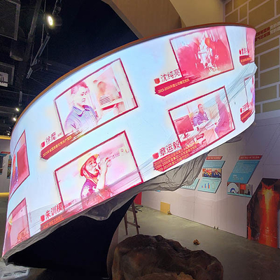 خرید SMD2020 صفحه نمایش انعطاف پذیر LED با طیف گسترده ای از رنگ ها و حفاظت IP67 online manufacture